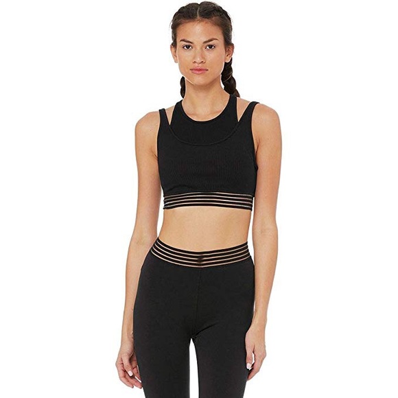 ALO Yoga Other - Alo Yoga Gaze Ribbed Double Layer Sports Bra